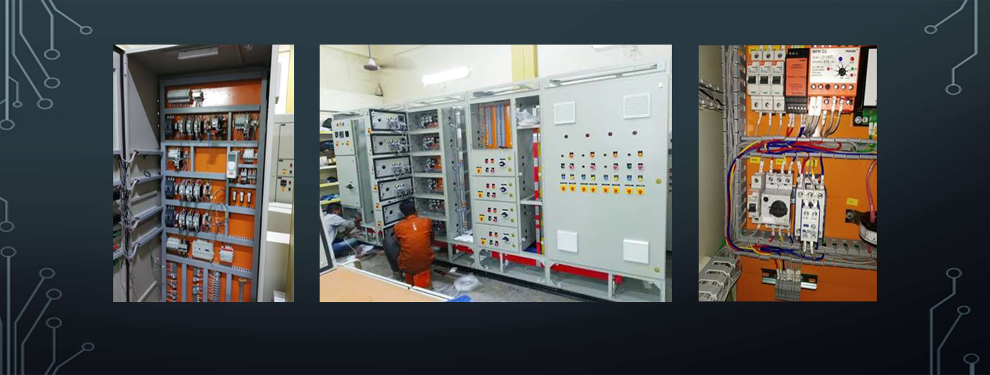 Manufacturer Of Control Panels, AMF Panels, APFC Panels, Ac Drives, Control Panels, Control Panels And Accessories, Dc Drives, Distribution Panel Boxes, Fabrication, Home Automation, Industrial Automation, MCC Panels, PCC Panels, PLC Automation, PLC Panel, Process Control Systems,